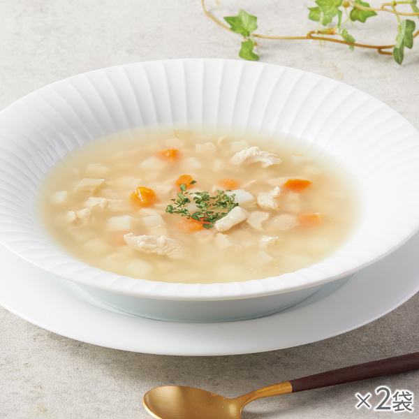 <!--からだ想いの鶏スープ 2袋* -->