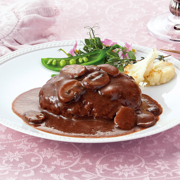 <!--【EC限定】国産肉100%芳醇デミグラスハンバーグ* -->