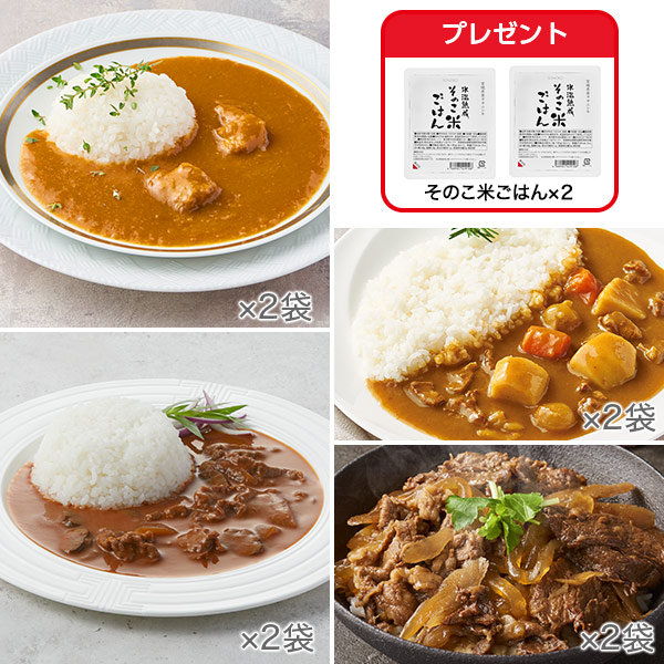 <!--【DM限定】甘口派レトルトセット* -->