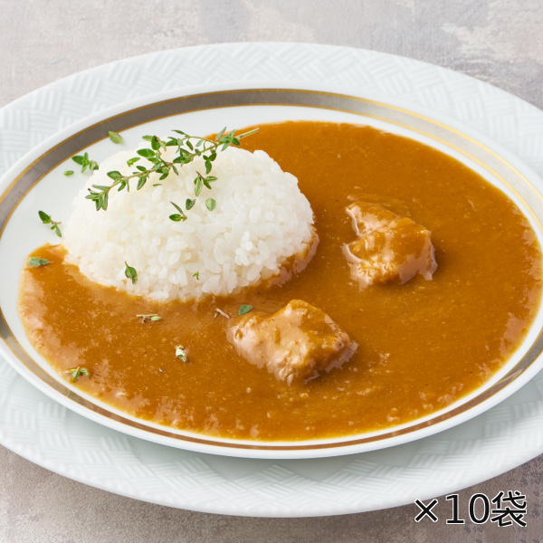 ノンオイル調理 マイルドチキンカレー 10袋