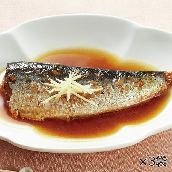 国産真いわしのしょうが煮 3袋* 