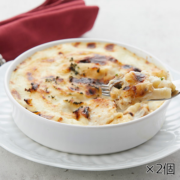 鶏とマッシュルームのマカロニグラタン 2個* 