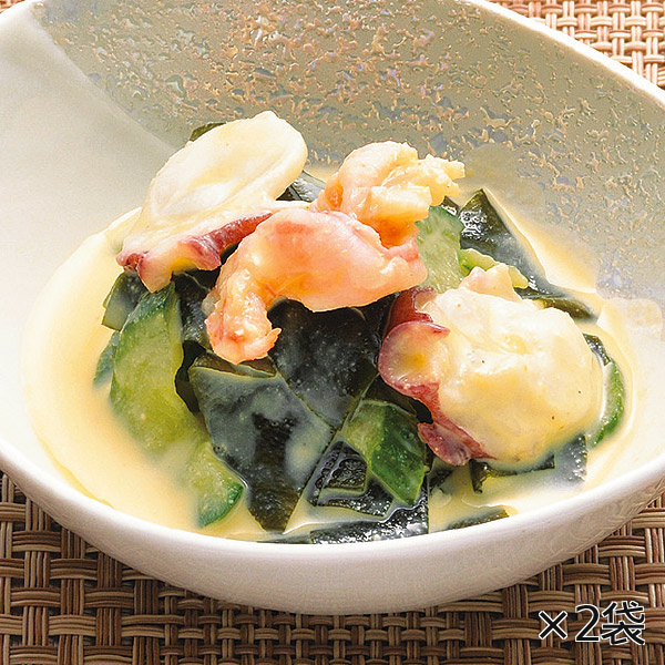 和膳真ダコとエビの黄身酢和え 2袋* 