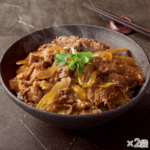 <!--【EC限定】黒毛和牛の極旨牛すき丼 2袋* -->