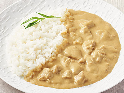 白いカレー