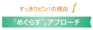 「めぐらす」アプローチ