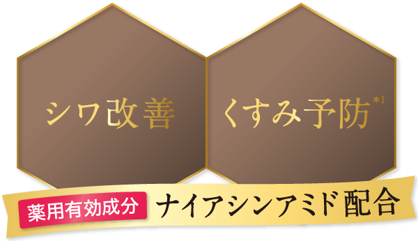 シワ改善　くすみ予防