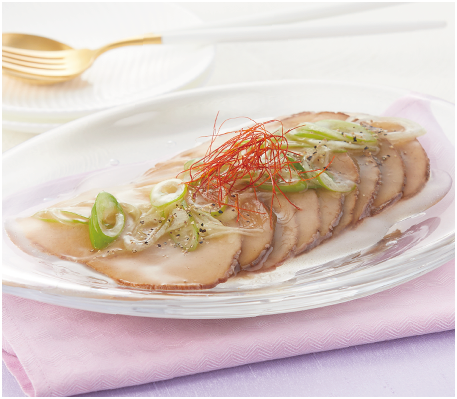 焼豚あんかけ生姜風味