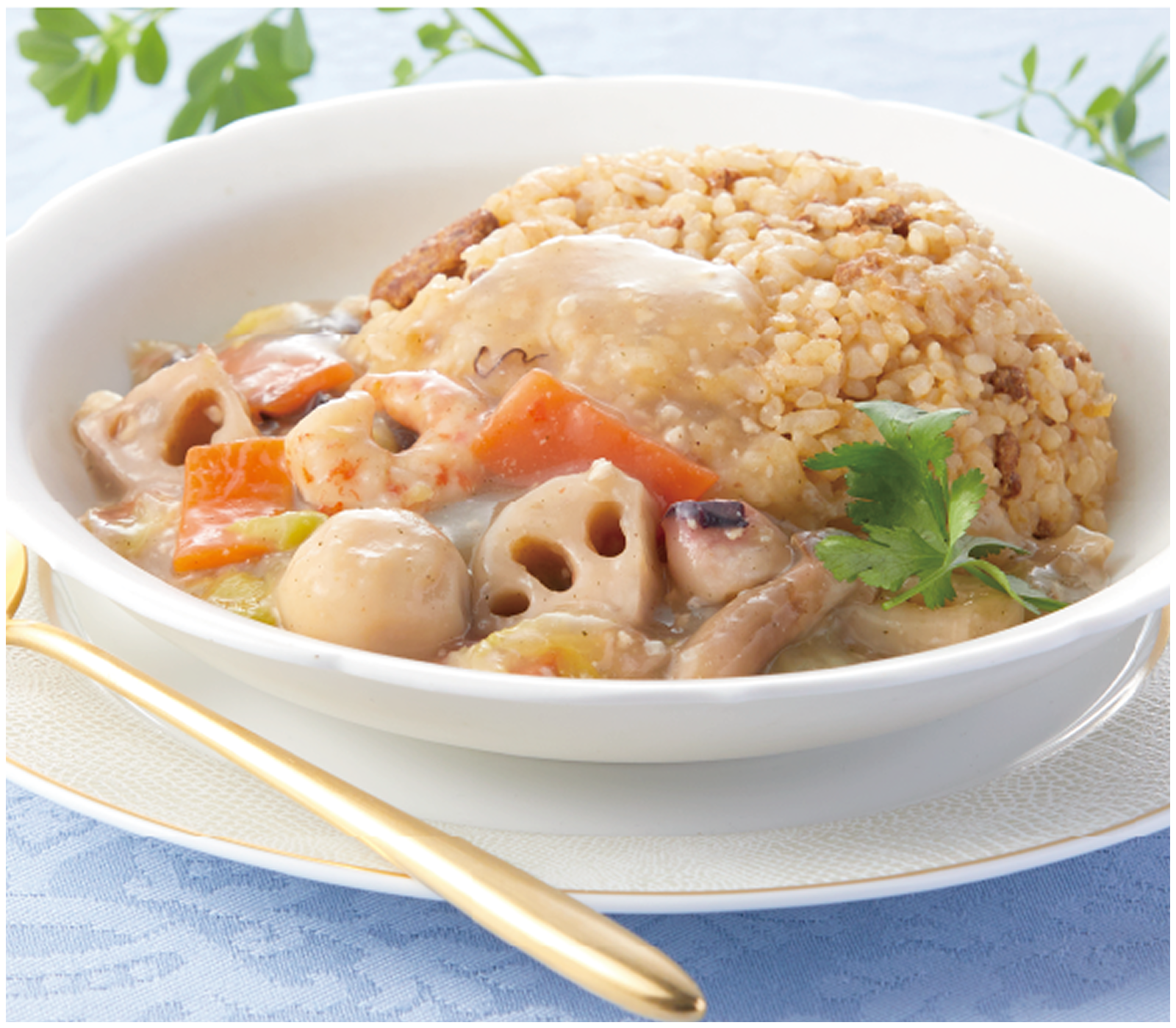 万能肉味噌あんかけチャーハン風