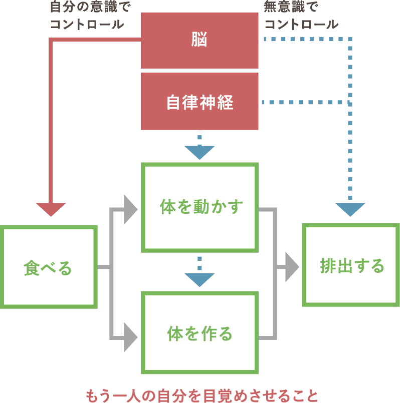 無意識の自分を目覚めさせる